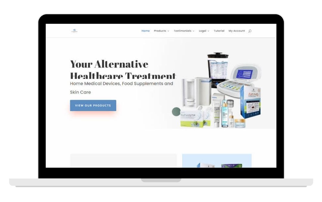 e commerce websites for health supplements